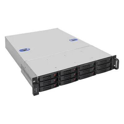 Серверный корпус ExeGate EX293409RUS, 2U, 19", глубина 660, 12×HotSwap