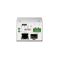 Медиаконвертер Wi-Tek WI-RSC302PD, 1×1GbE PoE-вх, 1×SFP, DC-выход