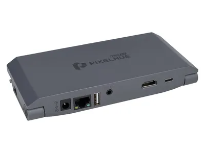 Комплект системы показа презентаций BYOM Pixelhue [WDH-41] до 4 источников на экране, вывод до 3840x216060Hz, поддержка AirPlay и Miracast, в комплекте с кнопкой [WDA-02].
