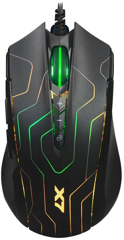 Мышь A4Tech X89 (MAZE), оптическая, 2400dpi, USB, 8кнопок
