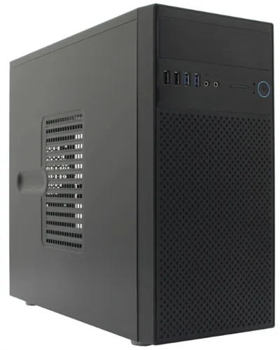 Корпус InWin ENR708, Mini-Tower, mATX, БП 600 Вт, черный