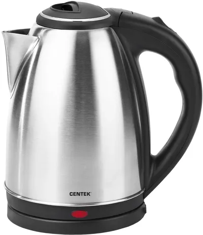 Чайник электрический CENTEK CT-1068, 2 л, 2000 Вт, нержавеющая сталь