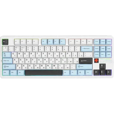 Клавиатура AULA F87Pro V2, механическая, TKL 87 клавиш, Bluetooth/2.4 ГГц/USB-A
