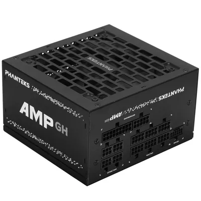 Блок питания Phanteks AMP GH PH-P1000GR_BK01, 1000 Вт, 80 Plus Platinum, ATX 3.1, полностью модульный