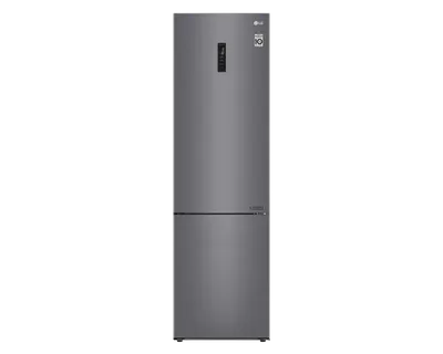 Холодильник LG GA-B509CLSL, 384 л, No Frost, инверторный, графит