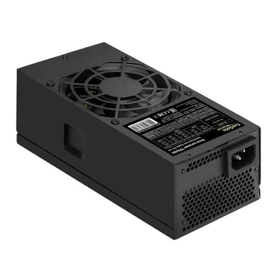 Блок питания ExeGate TPS400, 400 Вт, TFX, 80 мм, 24-pin, (4+4)-pin, PCI-E, 3×SATA, 2×IDE