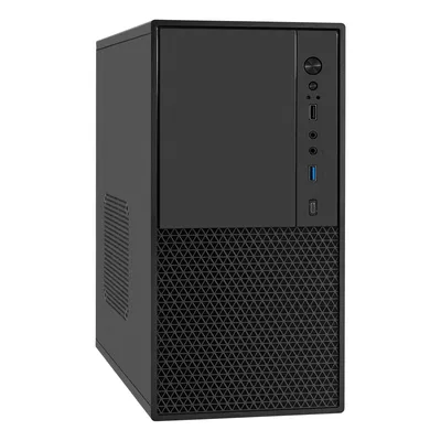 Корпус ExeGate EX299405RUS, Minitower, mATX, БП 500W, USB+USB3.0+Type-C