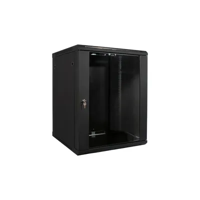 Шкаф телекоммуникационный SNR SNR-TWC-15-SF-R-BD, настенный, 15U, 600×600×770 мм, IP20
