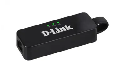 Сетевой адаптер D-Link DUB-2312/A2A, USB Type-C — 1×10/100/1000Base-T