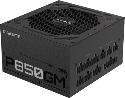 Блок питания Gigabyte GP-P850GM, 850W, 80+ Gold, ATX, модульный