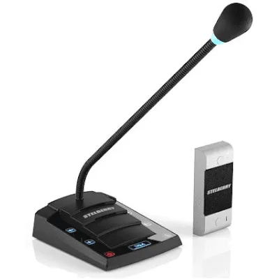 Переговорное устройство Stelberry S-500, клиент-кассир, громкая связь