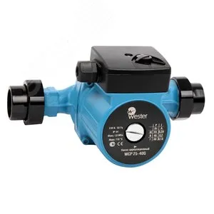 Насос циркуляционный WESTER WCP25-40G, 180 мм, 2,5 м³/ч, напор 4 м