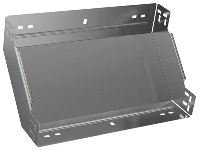 Отвод для лотка IEK ES5-PN-90-100-400-08, вертикальный внутренний 90°, 100×400 мм