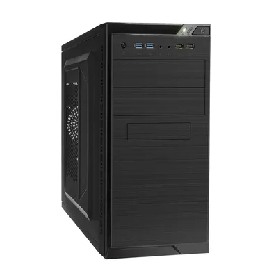 Корпус ПК ExeGate EX272745RUS, mATX, 2×USB+2×USB 3.0, Audio