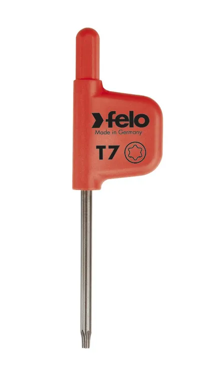 Ключ флажковый Felo 34811050, TX10×37, упаковка 3 шт.