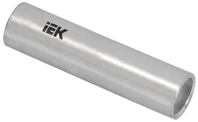 Гильза IEK UGTY10-006-04 ГМЛ-6, медная луженая, 6 мм², опрессовка