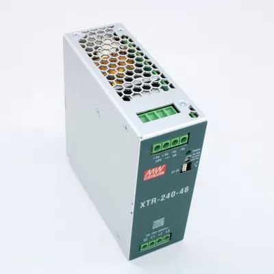 Преобразователь AC-DC Mean Well XTR-240-48, 3ф, DIN-рейка, 240Вт, 48В/5A