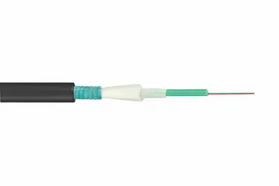 Кабель оптический Eurolan 39U-30-04-01BL, 4×ОВ OM3 50/125, PE, бронированный, чёрный
