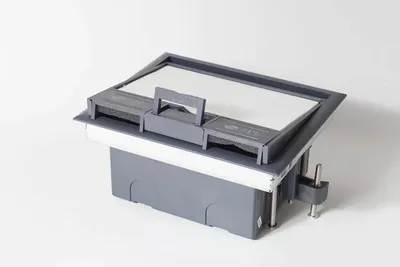 Лючок напольный SPL 300005, на 4 поста 45×45, металл/пластик, IP40