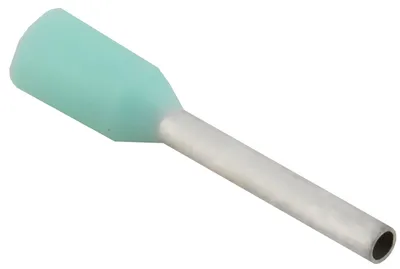 Наконечник IEK UGN11-C34-008-020, НШВИ 0,34-8, втулочный, бирюзовый, 20 шт