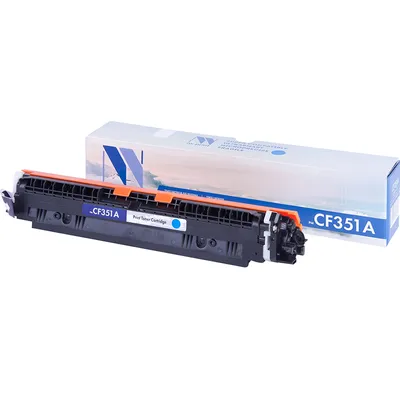 Картридж NV Print NV-PRINTCF351A, для HP CF351A, Cyan, 1000 стр.