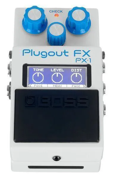 Мультиэффект-педаль BOSS PX-1, 8 эффектов, LCD, USB-C, MIDI