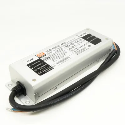Блок питания AC-DC Mean Well ELG-100-C700DA-3Y, 100.1Вт, IP67, 100…305В AC→71…143В/700мА, DALI