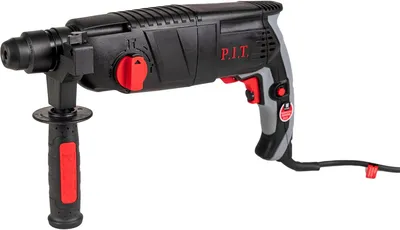 Перфоратор P.I.T. PBH24-C, 850Вт, 2.4Дж, SDS+, кейс