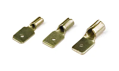 Наконечник плоский DKC 2B22, неизолированный, 1.5-2.5мм², 6.3×0.8мм
