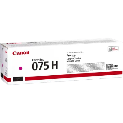 Картридж лазерный Canon 075H 6367C002, пурпурный, 2500 стр., для i-SENSYS LBP646Cdw/MF664Cdw