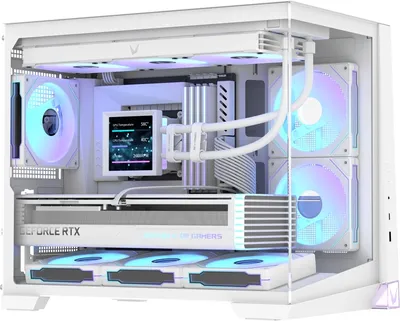 Корпус FORMULA CRYSTAL Z4M WHITE, mATX, без БП, белый