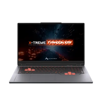 Ноутбук Maibenben X17F-R774350G34LG4E10, 17.3" FHD 144 Гц, Ryzen 7 7445H, 16 ГБ, 1 ТБ SSD, RTX 3050