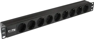 БРП LANMASTER TWT-PDU19-16A9P-C20, 19", 1-фазный, 16А, 9xSchuko, C20