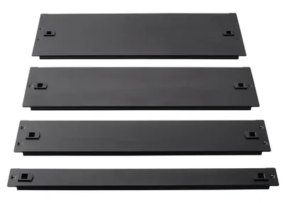 Фальш-панель LANMASTER LAN-DC-TLMFP-1U, 19" 1U, сталь, чёрная
