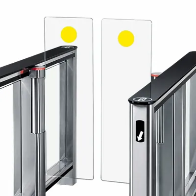 Наклейки PERCo SG1, безопасности, жёлтый круг, 2шт