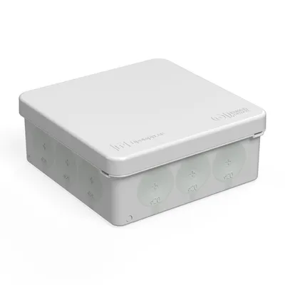 Коробка распределительная Промрукав 60-0303м, 100х100х40, IP66, безгалогенная