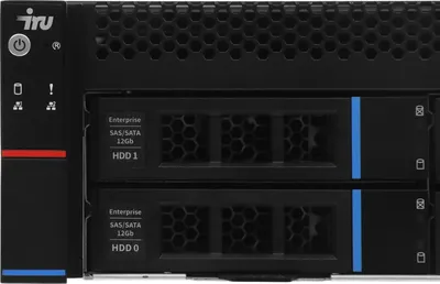 Сервер iRU Rock G2208IG3, 2×Xeon Gold 6330, 32 ГБ DDR4, 2U