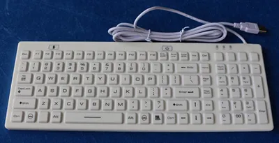 Клавиатура KEY TECHNOLOGY K-TEK-M380KP-FN-DT-BL-W-US/RU-USB, IP68, USB