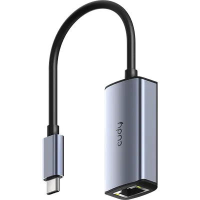 Сетевой адаптер Cudy UE25C, USB-C — RJ-45, 2.5 Гбит/с, Realtek RTL8156B