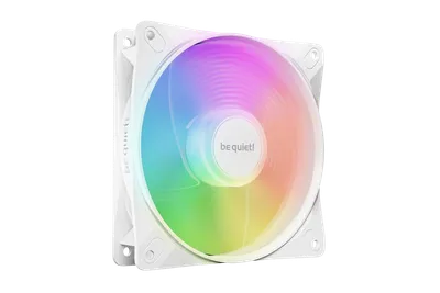 Вентилятор be quiet! Light Wings LX 120mm PWM Reverse White, 120×120×25 мм, 4-pin PWM, ARGB, 1500 об/мин