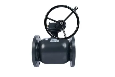 Кран шаровой Ридан 065N0351GR, DN150 PN25, фланцевый, с редуктором
