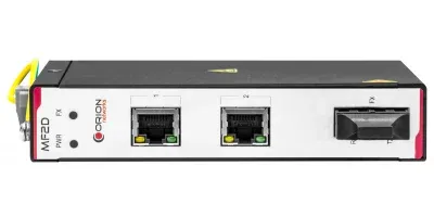 Медиаконвертер Orion Networks MF2D, 2×10/100Base-T / 100Base-FX, 1310 нм, 20 км, DIN