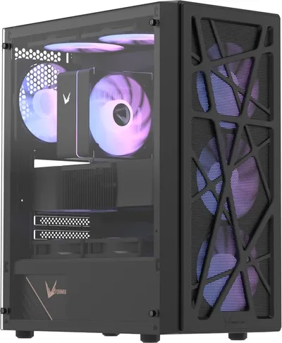Корпус FORMULA Mana Black V2, Midi-Tower, ATX, без БП