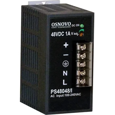Блок питания OSNOVO PS-48048/I, 48В, 1А, 48Вт