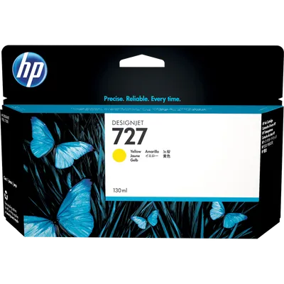 Картридж HP 727 Yellow (B3P21A), 130 мл, для Designjet
