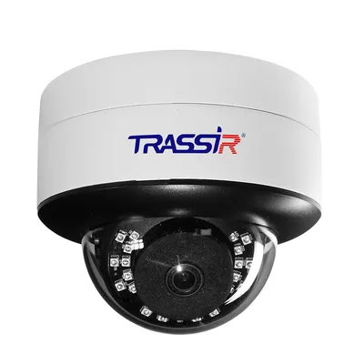 Видеокамера Trassir TR-D3121IR2 v6 (D) 2.8, уличная IP, 2Мп, 2.8 мм, ИК 25 м