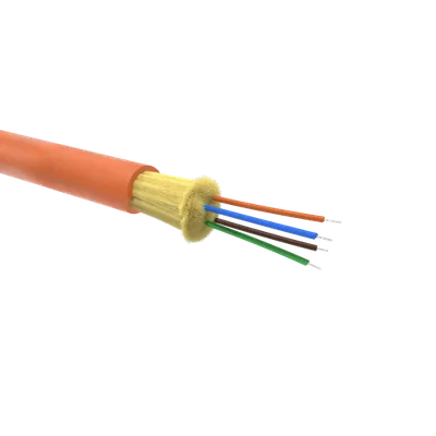Кабель ВО DKC RNDTIN504LSOR, 50/125 OM2, 4 волокна, плотный буфер
