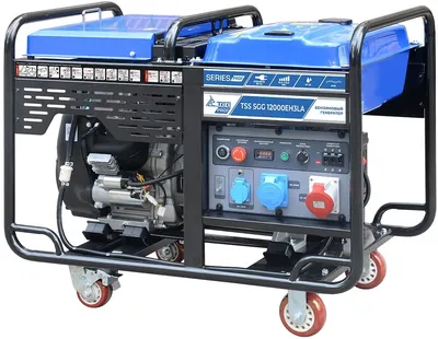 Генератор ТСС SGG 12000EH3LA, бензиновый, 13 кВт, 380/220 В