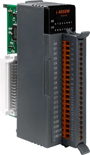 Модуль дискретного ввода-вывода ICP DAS I-8050W-G CR, 16 DI + 16 DO, параллельная шина