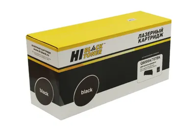 Картридж Hi-Black HB-Q6000A, для HP CLJ 1600/2600/2605, восстановленный, Bk, 2,5K